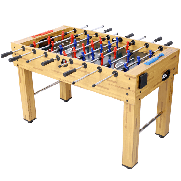 54-Inch Hurricane Foosball Table Light Cherry Finish Family Game Room