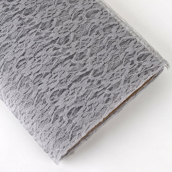 54 Inch Lace Bolt 10 Yards - Silver