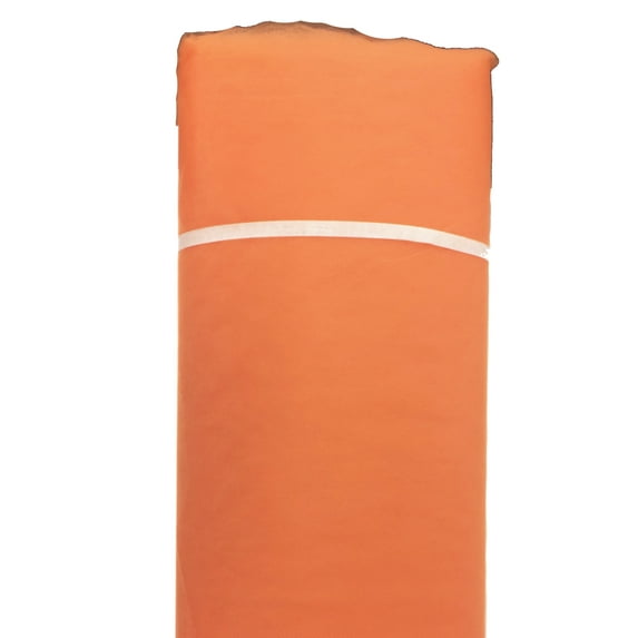 54" Inches Wide by 40 Yards Long Tulle Bolt for Decorations - Orange