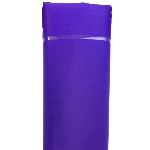 54" Inches Wide by 40 Yards Long Tulle Bolt for Decorations - Purple