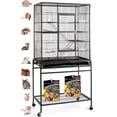 thumbnail image 1 of 54" LARGE Deluxe 3-Level Small Animal Critter House Habitat Cage With Narrow 1/2-inch Wire Spacing for Guinea Pig Ferret Chinchilla Sugar Glider Rats Mice Hamster Hedgehog Gerbil, 1 of 9