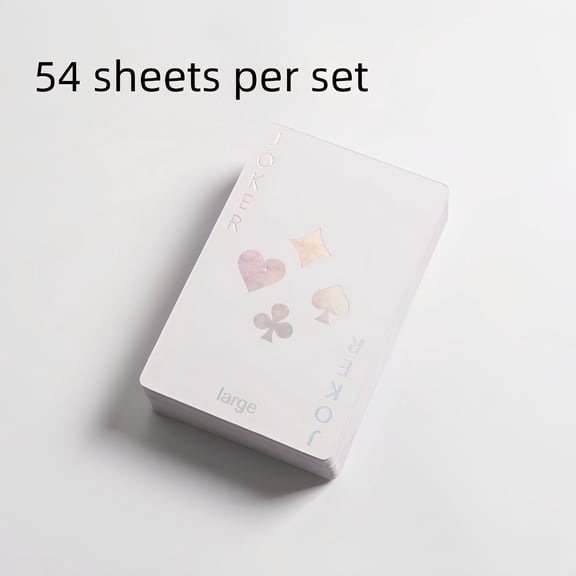 54 Laser Poker Cards, Laser Poker Cards, High Appearance Table Card Game