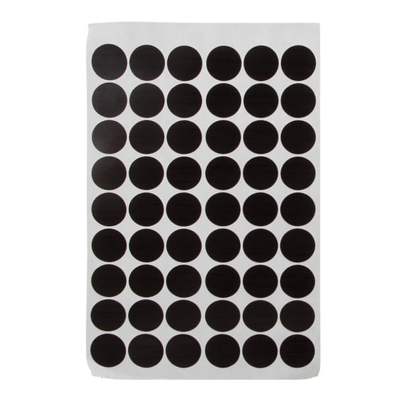 54 Pcs Adhesive Screw Covers Caps Dustproof Sticker Screw Hole Covers Stickers Wooden Furniture Accessories