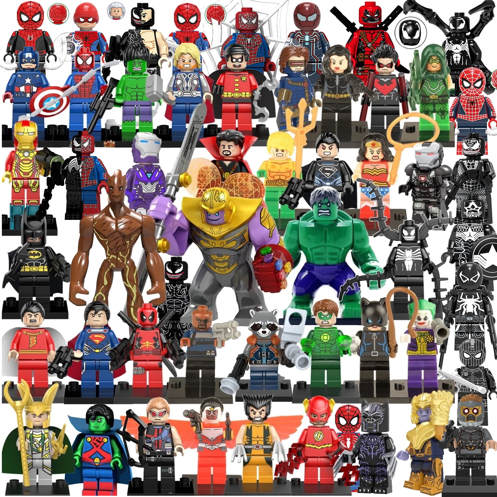 Pack Of 5 Super Power Hero Toy main image 1