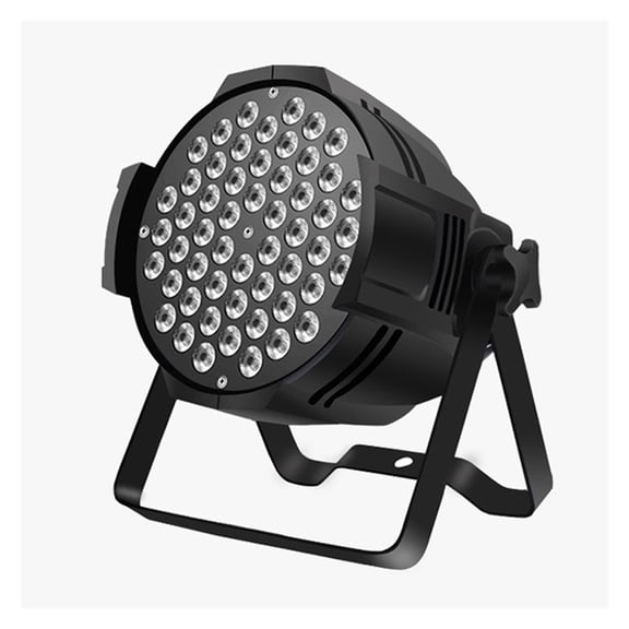 54 RGBW LED Stage Lights New 512 Flat Par Lighting Effect DJ Disco Party Holiday Christmas Bar Club Wedding Birthday Show ,High Brightness