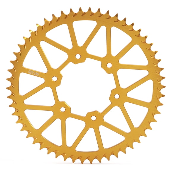 54 Teeth 520 Chain Rear Sprocket Gold for Sur-Ron Ultra Bee Off-road Motorcycle