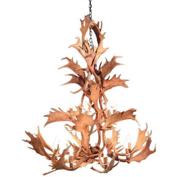54 Texas Handmade Antler Chandelier-Rustic Elegance