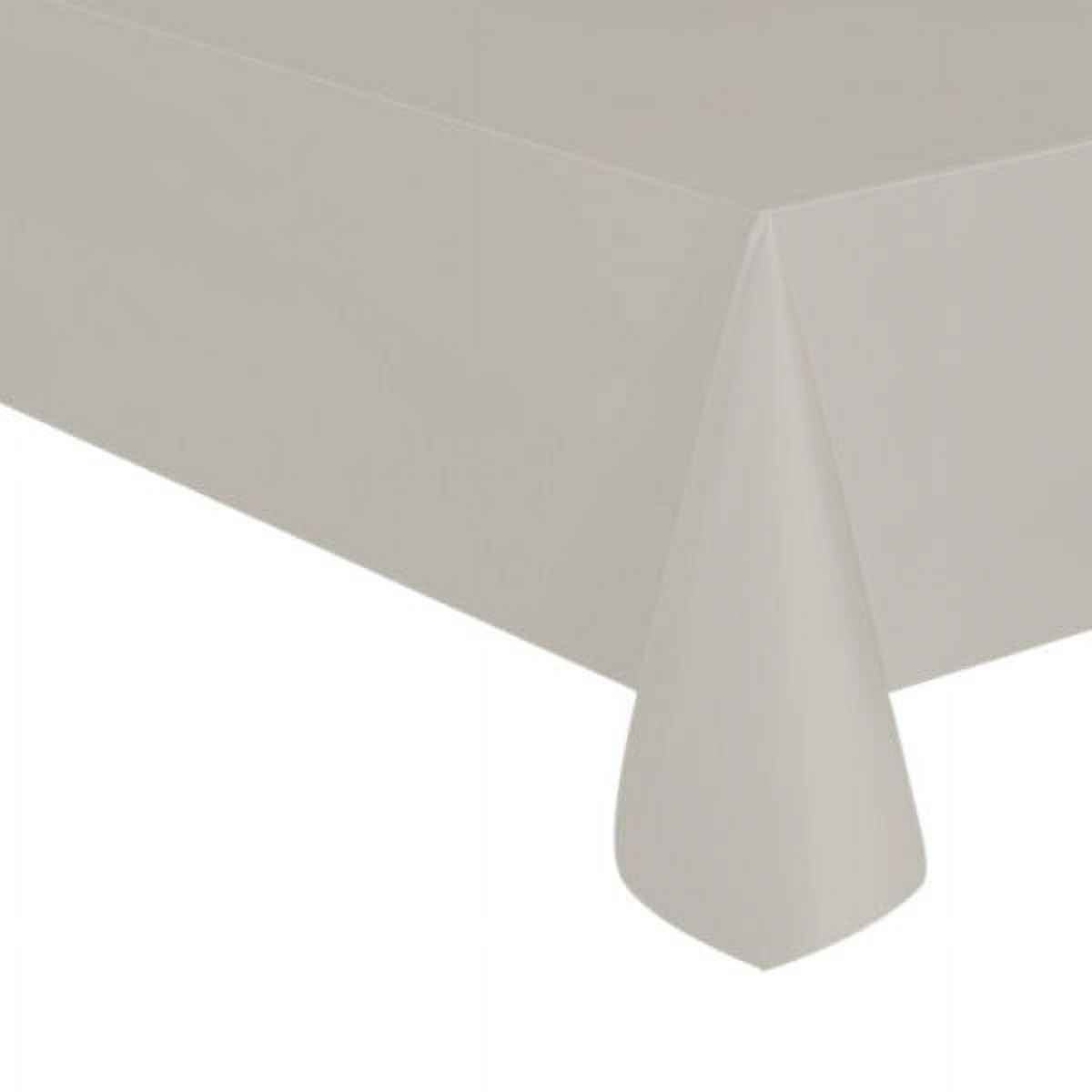 54 X 108 Ivory Heavy Duty Table Cover by Paper Mart
