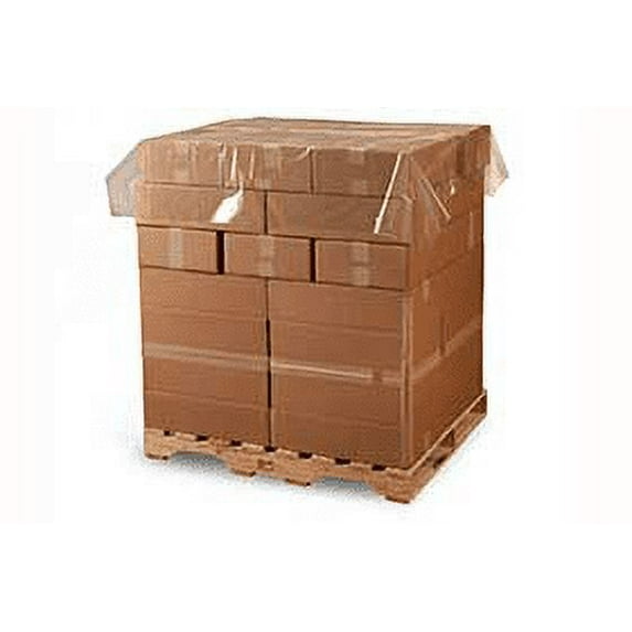 54 X 60 1.5 Mil Clear Pallet Cover Top Sheeting 250/Roll - Laddawn 5950