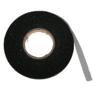 150 Yards Black Hem Tape Assorted Sizes，Deoot Fabric Fusing Tape Adhesive Hemming  Tape Iron-on Tape for Pants Dresses Clothes 3 Size (1/2Inch,3/4Inch,1Inch)