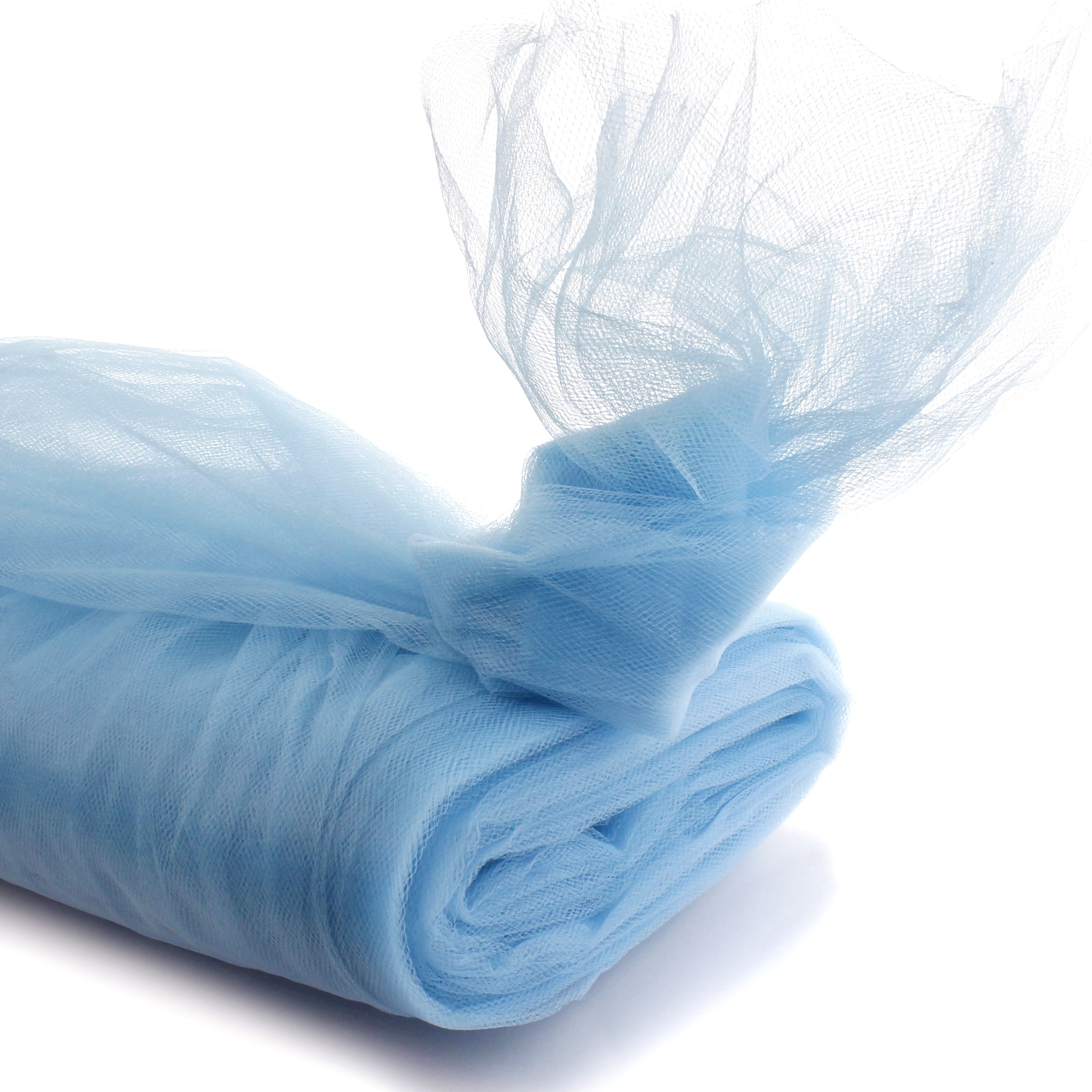 Tulle - 108-inches Wide Cotillion Blue By the Bolt main image 1