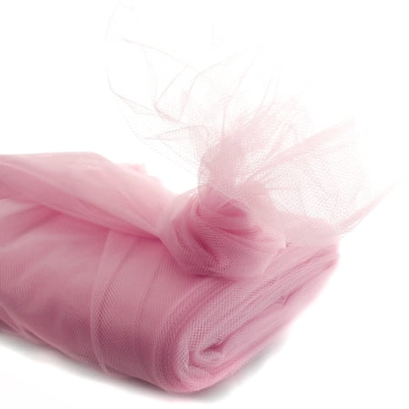 54" Tulle Fabric Bolt - Dusty Rose