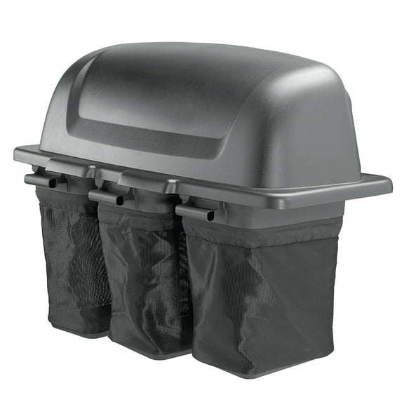 54 in. 3-Bin Soft Sided Lawn Mower Bagger