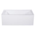 thumbnail image 1 of 54 in. Acrylic Alcove Tub with Right Hand Drain, White, 1 of 1