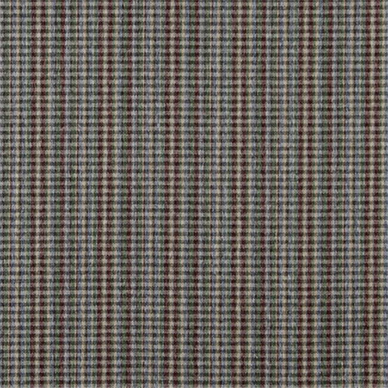 54 in. Wide Burgundy, Blue, Green And Beige, Small Plaid Country Style