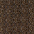 thumbnail image 1 of 54 in. Wide Midnight, Gold And Ivory Small Scale Embroidered, Pointed Oval, Brocade, Upholstery And Window Treatments Fabric, 1 of 1