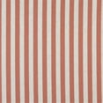 thumbnail image 1 of 54 in. Wide Persimmon And Off White- Striped- Designer Quality Upholstery Fabric, 1 of 1