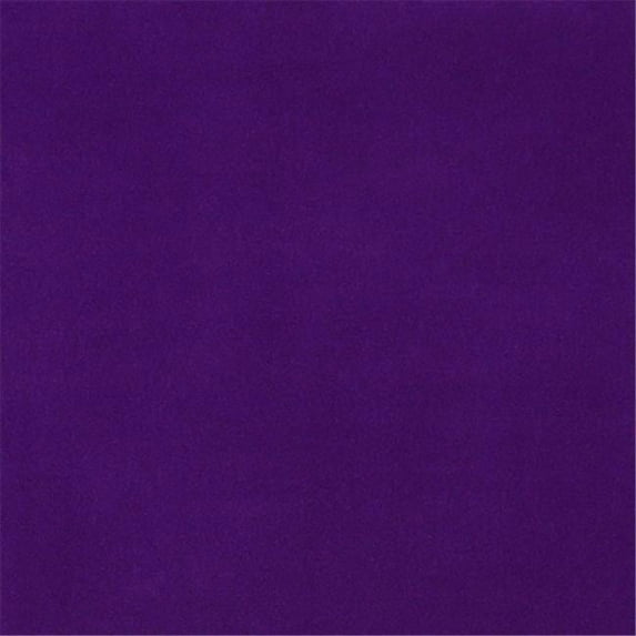 54 in. Wide Purple, Solid Plain Velvet Automotive, Residential And Commercial Upholstery Velvet