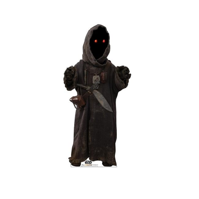 54'' Dark Brown Cardboard Standup of Jawa from Star Wars