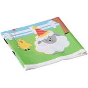 54" x 84" Barnyard Plastic Table Cover 1 count