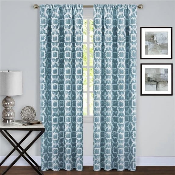 54 x 84 in. Tara Window Curtain Panel, Mist