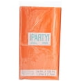 thumbnail image 1 of 54"x108" Plastic Tablecloth Orange, 1 of 4