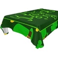 thumbnail image 1 of 54"x54" St Patrick's Day Clover Tablecloth Waterproof Washable Polyester Square Table Cover Durable Tablecloth for Kitchen Dining Table Party Decor, 1 of 7