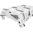 thumbnail image 1 of 54"x72" Christmas Tree Tablecloth, Waterproof Washable Polyester Square Table Cover, Durable Tablecloth for Kitchen Dining Table Party Decor, 1 of 7