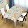 thumbnail image 1 of 54"x72" Easter Bunny Egg Rectangle Tablecloth, Spill-Proof Polyester Table Cloth, Table Cover for Kitchen Dining Picnic Holiday Party Decoration, 1 of 7