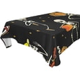 thumbnail image 1 of 54"x72" Halloween Skull Tablecloth, Waterproof Washable Polyester Square Table Cover, Durable Tablecloth for Kitchen Dining Table Party Decor, 1 of 7