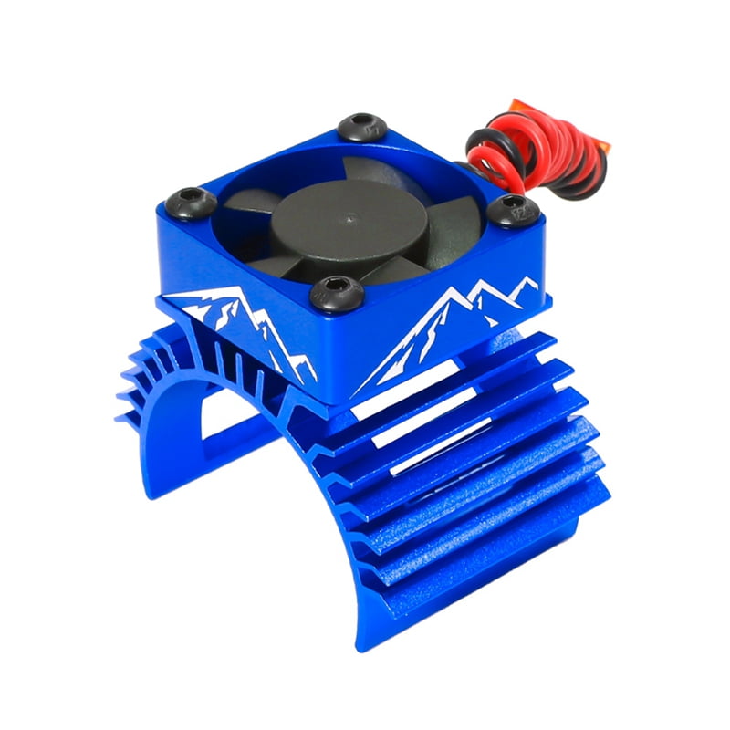 540 550 3650 3660 3674 Motor Heatsink Cooling Fan RC Car Radiator Fan ...