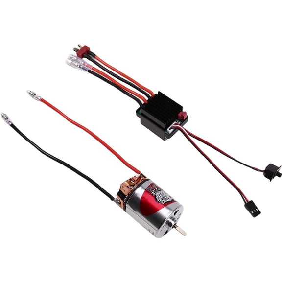 540 Brushed Motor Waterproof ESC 320A Speed Control Combination Set for 1/10 RC Car Crawler Axial SCX10 29T