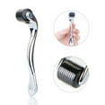 thumbnail image 1 of 540 Needles Derma Roller, 3.0mm Micro Needle Titanium Roller for Beauty Skin Care Hair Loss, Sliver, 1 of 8