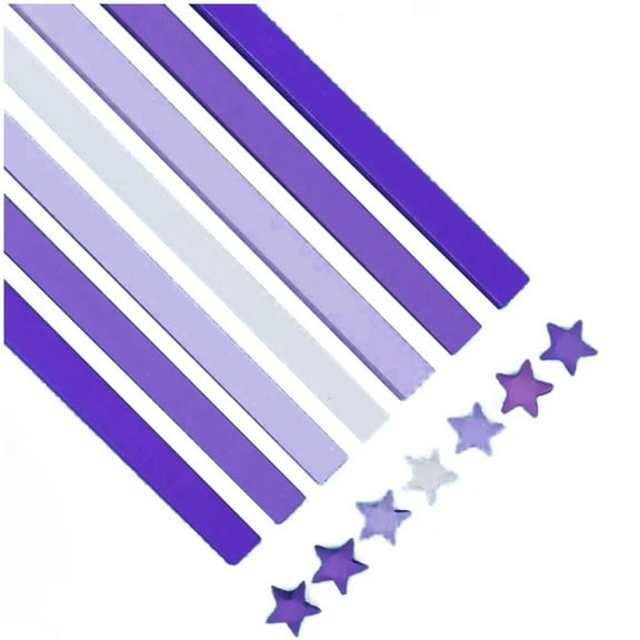 540 Pcs Lucky Stars Paper Origami Star Strips, Handmade Craft Paper Supplies