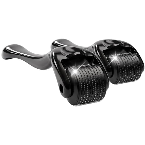 540 Titanium Derma Roller 1mm, Microneedling Roller Microneedle Skin ...