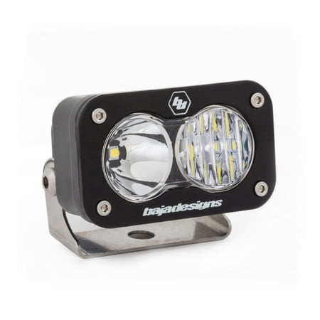 Baja Designs 540003 S2 Sport Black LED Light Pod - Driving/Combo Beam - Clear