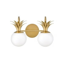 14.75 Inch 9W 2 Led Bath Vanity Hinkley Lighting 54152Hb