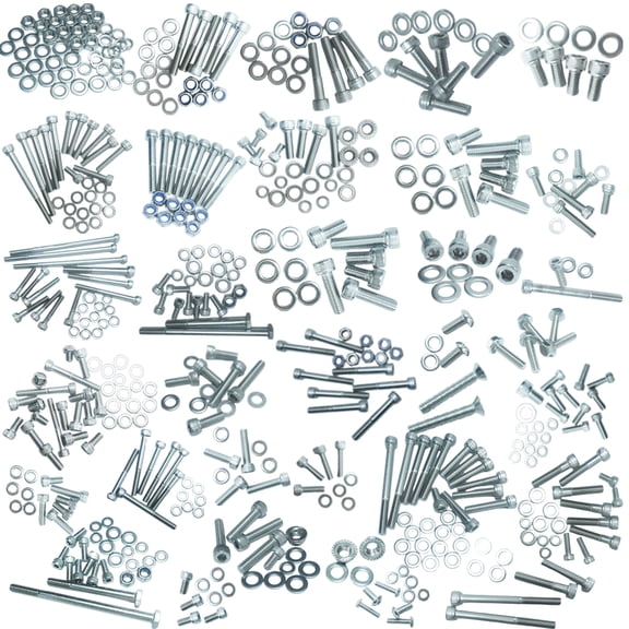 541Pcs 304 Stainless Steel Full Engine & Body Bolt Kit for Honda Sportrax 400 TRX400EX TRX400X 1999-2014 ATV