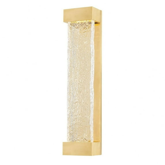 5423-AGB-Hudson Valley Lighting-Wharton - 10W 1 LED Wall Sconce-23 Inches Tall and 5 Inches Wide