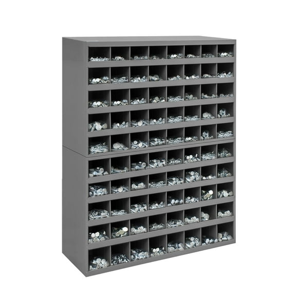 5445 Piece Stainless Steel 18-8 Coarse Thread Bolt and Nut Bin Assortment