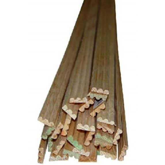 54550 MOLDING BD SCRN 3/4""X8' Alexandria Moulding 1/4 in. H X 8 ft. L Prefinished Natural Pine Molding