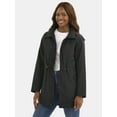 thumbnail image 1 of Time and Tru Women's Lightweight Anorak Jacket with Hood, Sizes XS-2X, 1 of 5