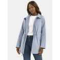 thumbnail image 1 of Time and Tru Women's Lightweight Anorak Jacket with Hood, Sizes XS-2X, 1 of 5