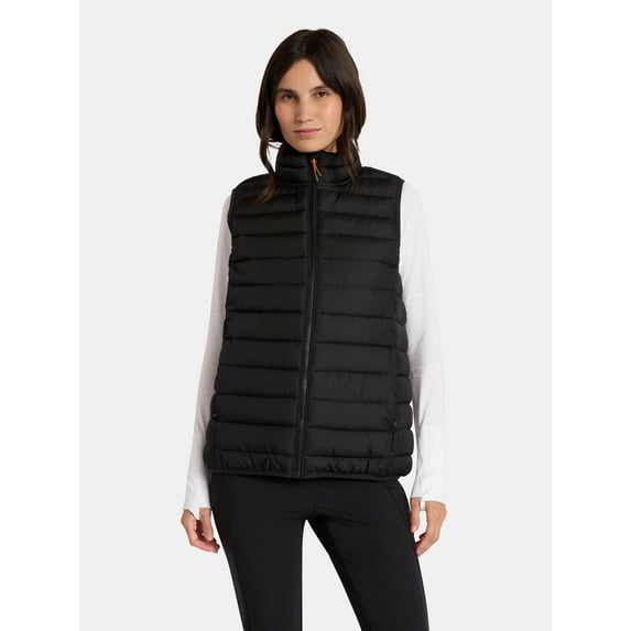 Ozark Trail Women's and Women's Plus Size Core Puffer Vest, Sizes XS-2X