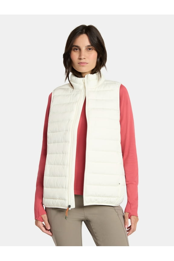 Women's and Women's Plus Size Core Puffer Vest, Sizes XS-2X