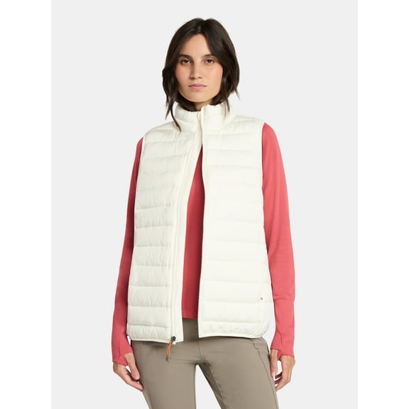 Ozark Trail Women's and Women's Plus Size Core Puffer Vest, Sizes XS-2X