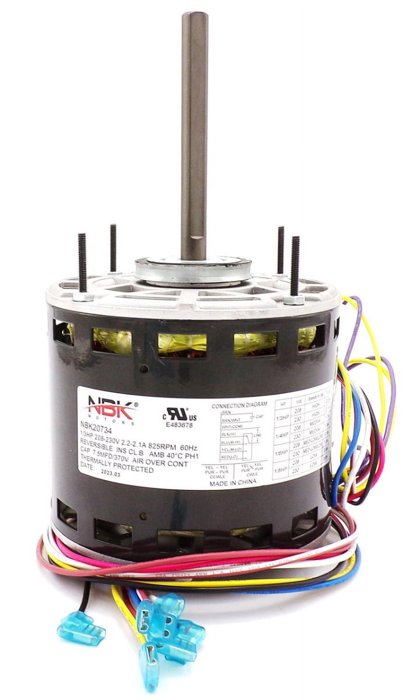 5469 Blower Motor 208-230v, 825 Rpm, 1/3-1/8hp | Exact Fit Replacement ...