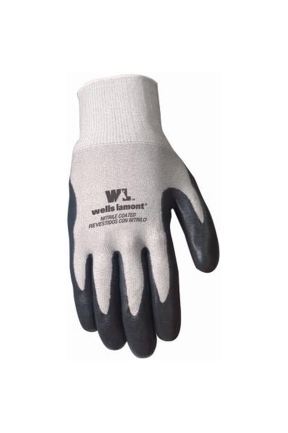 546M Mens Nitrile Coated Knit Gloves, Medium