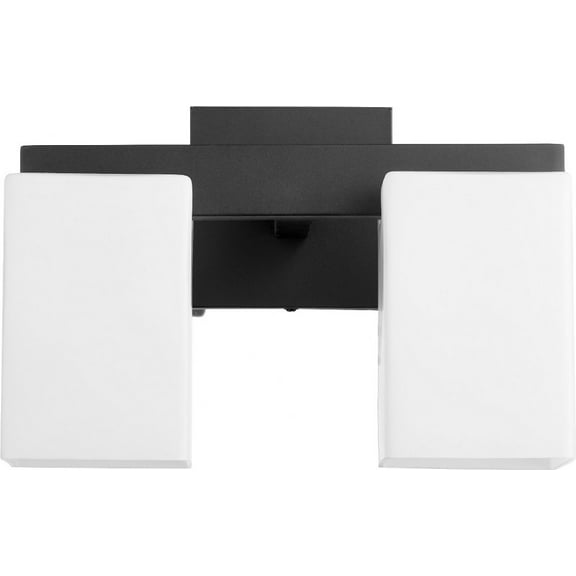 Quorum Lighting Modus 2-Light Noir Finish Wall Sconce