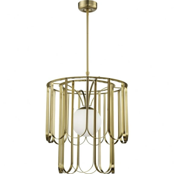 54991-SB-Craftmade Lighting-Melody - 1 Light Pendant-Satin Brass Finish